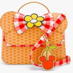 Loungefly Disney Mickey & Friends Picnic Basket Crossbody Bag